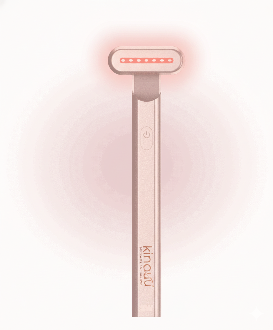 4-in-1 Radiant Renewal Skincare Wand with Red Light Therapy
