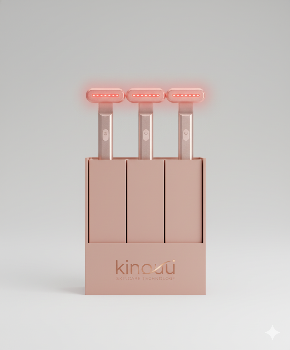 4-in-1 Radiant Renewal Skincare Wand with Red Light Therapy