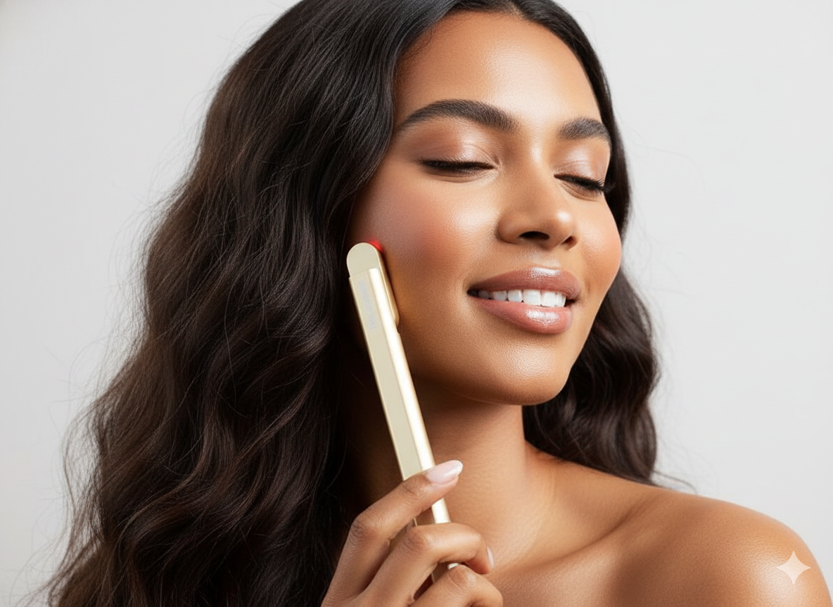 4-in-1 Radiant Renewal Skincare Wand with Red Light Therapy