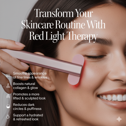 4-in-1 Radiant Renewal Skincare Wand with Red Light Therapy
